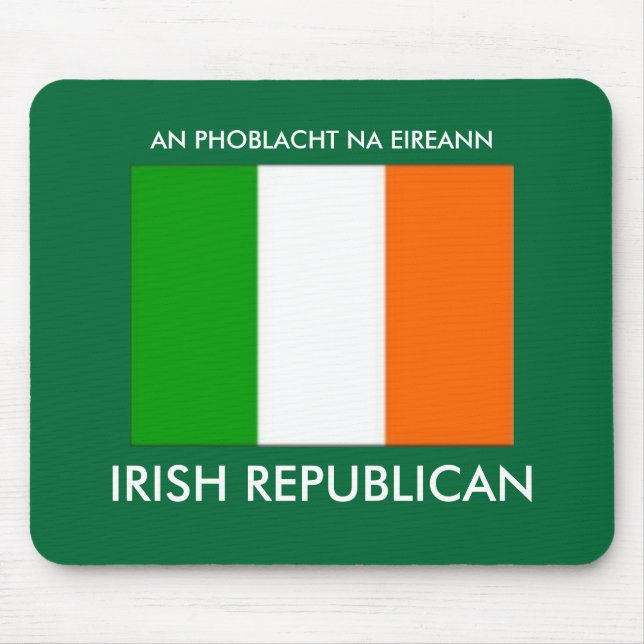 Mousepad Esteira do rato da República da Irlanda (Frente)