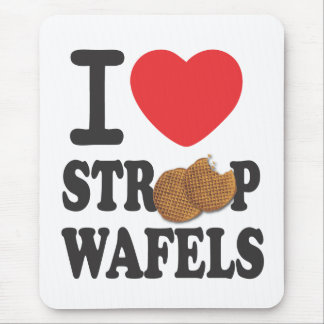 Mousepad esteira do rato de iLoveStroopwafels.com