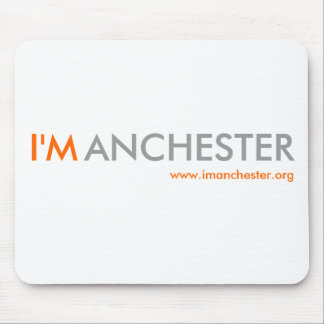Mousepad Esteira do rato de I'Manchester (branca)