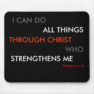 Mousepad Esteira do rato do 4:13 dos Philippians
