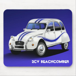Mousepad Esteira do rato do Beachcomber de Citroen 2CV
