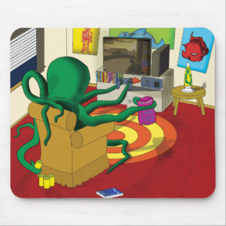 Mousepad Esteira do rato do calamar do jogo