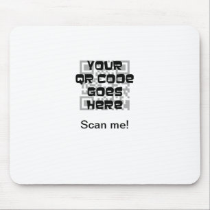 Mousepad Esteira do rato do código de QR
