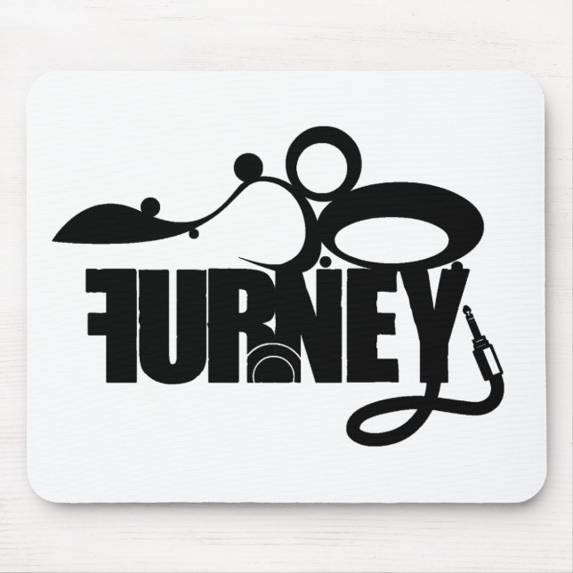 Mousepad Esteira do rato do DJ Furney (Frente)