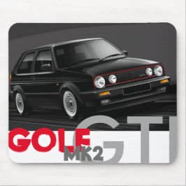 Mousepad Esteira do rato do golfe GTI Mk2