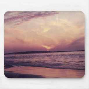 Mousepad Esteira do rato do por do sol