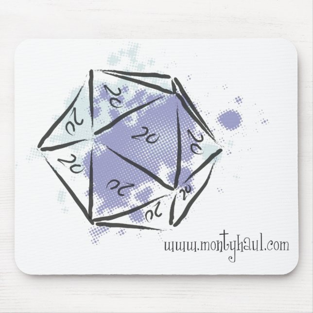 Mousepad Esteira do rato do transporte de Monty (Frente)