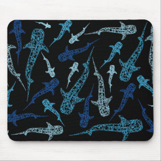 Mousepad Esteira do rato do tubarão de baleia