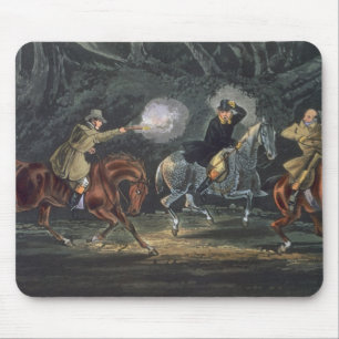 Mousepad Esteja e entregue, aquatinted por E. Duncan