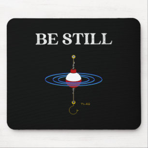 Mousepad Estejam A Pescar O Fishi, Inspirado Em Meditação