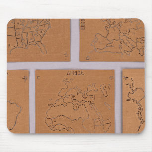 Mousepad Estêncils do Mundo