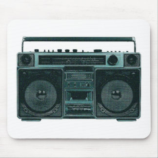 mousepad estereofónico retro