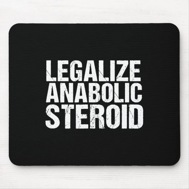 Mousepad Esteroides Anabólicos Alignate - Ginásio Fisicultu (Frente)