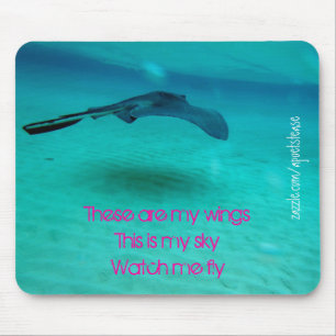 Mousepad Estes são meu raio-mousepad de asa-Sting