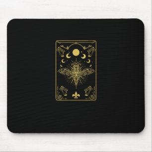 Mousepad Estética Cottagecore Cogumelo Mariposa Goblincore