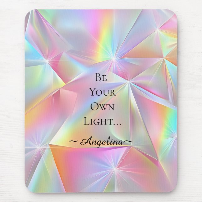 Mousepad Estética holográfica (Frente)