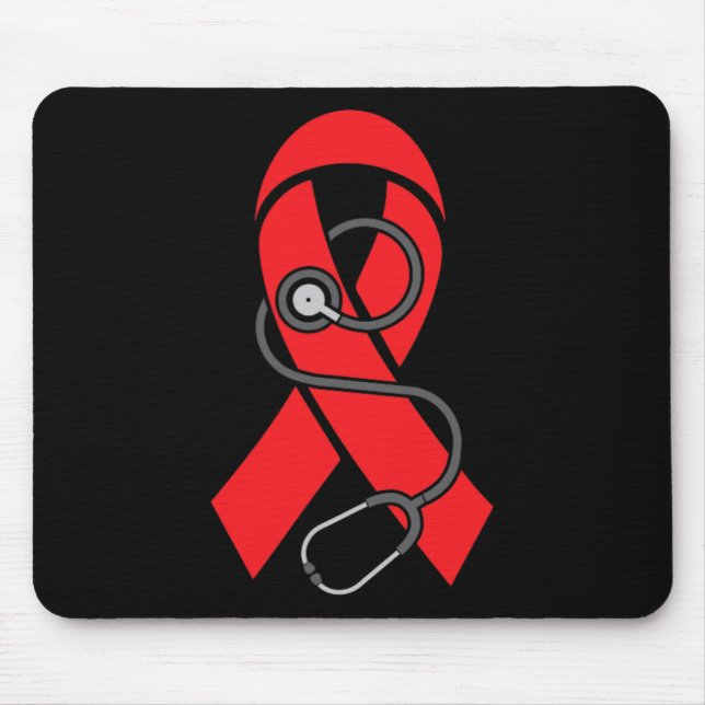 Mousepad Estetoscópio - Anemia das Células Falsiformes (Frente)