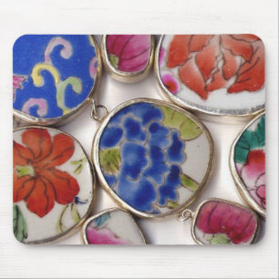 Mousepad Estilhaços cerâmicos da cerâmica da dinastia de