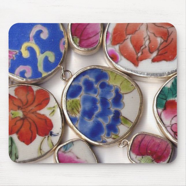 Mousepad Estilhaços cerâmicos da cerâmica da dinastia de (Frente)
