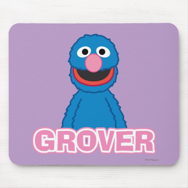 Mousepad Estilo clássico do Grover (Frente)