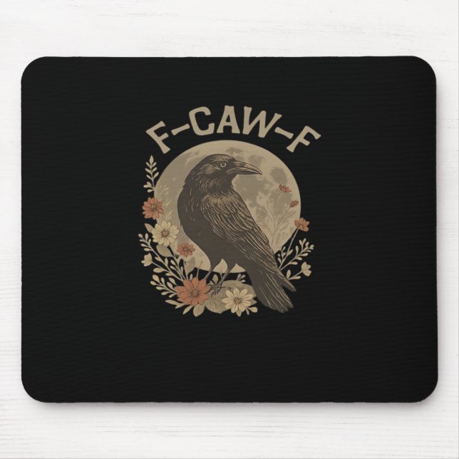 Mousepad Estilo Criativo F-Caw-F (Frente)