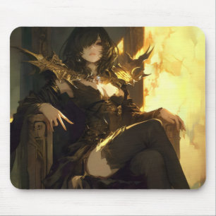 Mousepad Estilo de Anime da mau