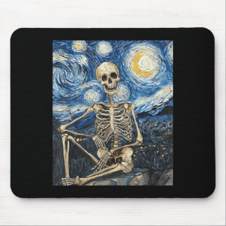 Mousepad Estilo de Fantasia de Halloween de Esqueleto