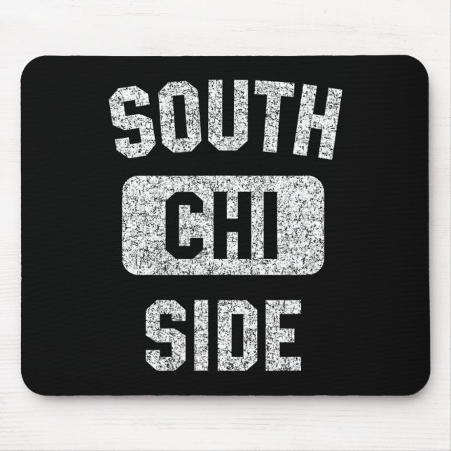 Mousepad Estilo de Gym Chi Sul - Impressão Branco Distante (Frente)