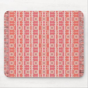 Mousepad Estilo de tapete com flor de coral mais doce