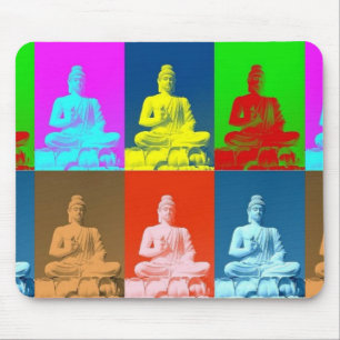 Mousepad Estilo do pop art de Buddha