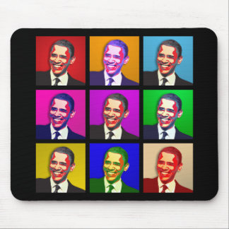 Mousepad Estilo do pop art de Obama