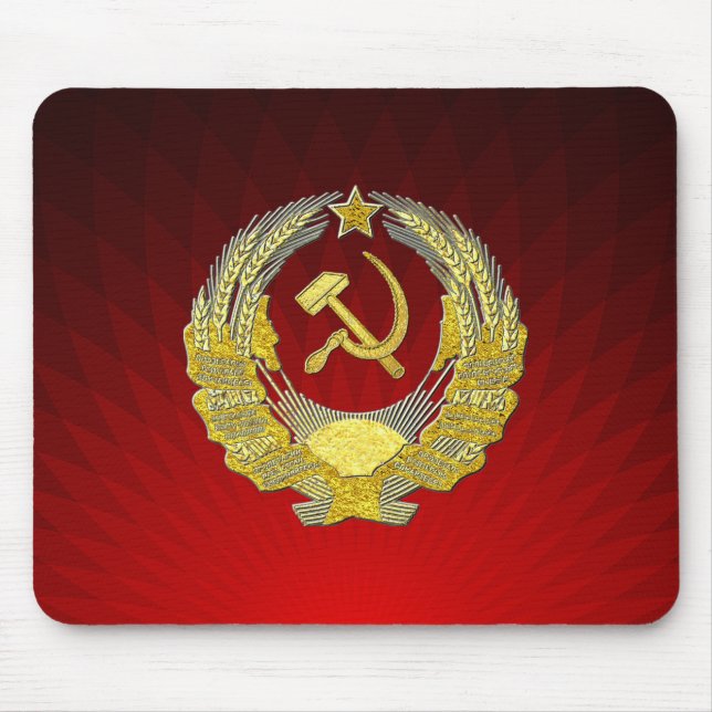 Mousepad Estilo do soviete do vintage (Frente)