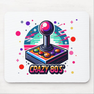 Mousepad estilo louco dos anos 80