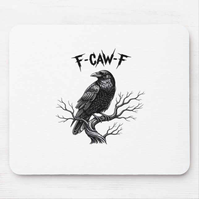 Mousepad Estilo moderno F Caw F moderno e tendência (Frente)
