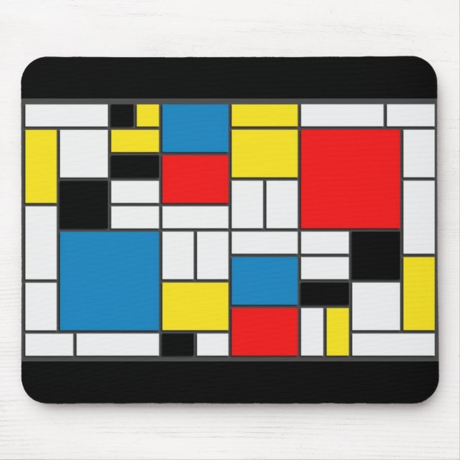 Mousepad Estilo Mondrian (Frente)