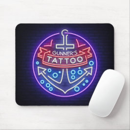 Mousepad Estilo Náutico Neon Compre de Tatuagem Personaliza