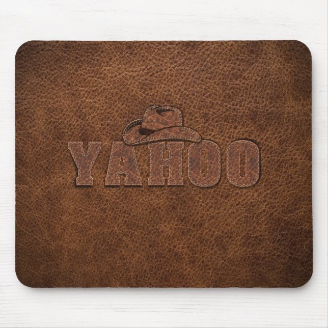 Mousepad estilo ocidental YAHOO (Frente)