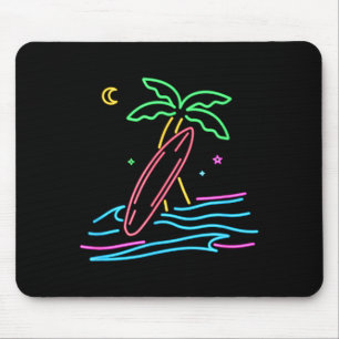 Mousepad estilo retrô de surf vintage dos anos 80 praiana d