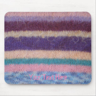 Mousepad estilo retrógrado colorido stripes design