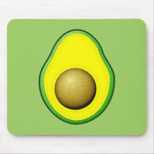 Mousepad Estilo Vintage Desenho Avocado