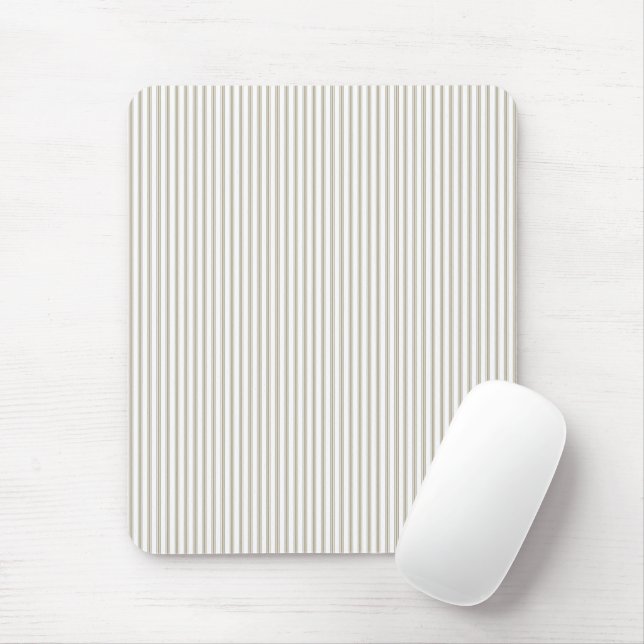 Mousepad Estirpe bege e branco (Com mouse)