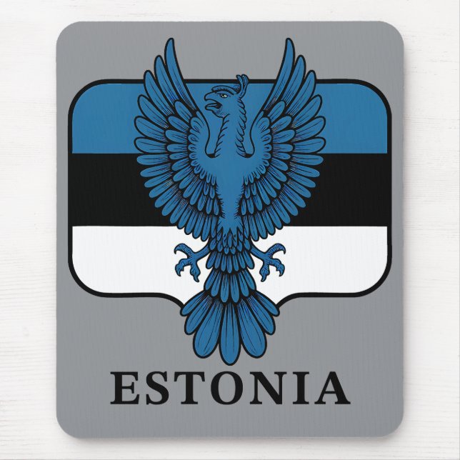 Mousepad Estônia Norte da Europa (Frente)