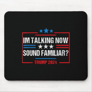 Mousepad Estou a falar agora a votar Trump 2024 Trump W