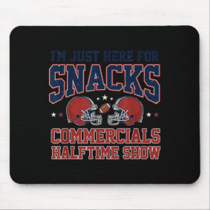 Mousepad Estou aqui para comerciais de lanches show de inte