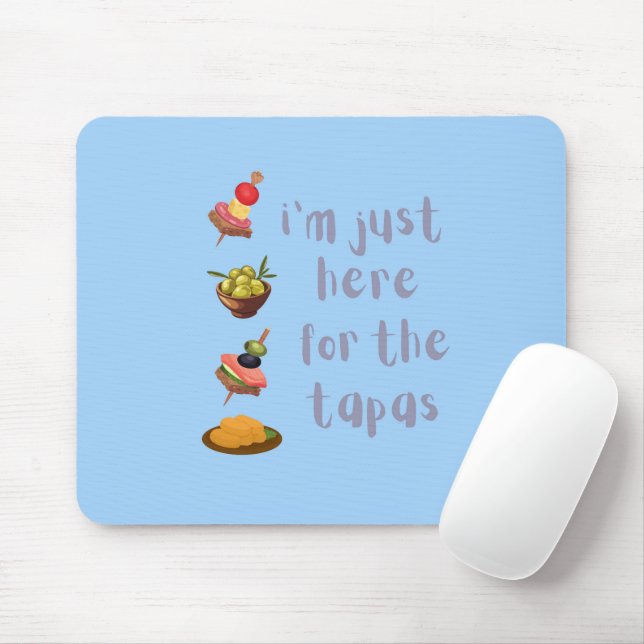 Mousepad Estou aqui para o Tapas Engraçado (Com mouse)