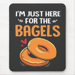 Mousepad Estou aqui pela Comida judaica das sacolas