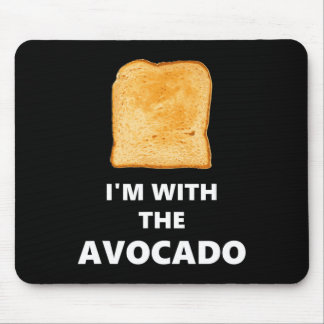 Mousepad Estou com a fantasia do Avocado Toast Halloween