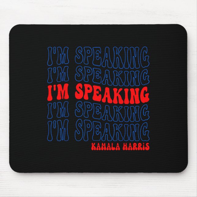 Mousepad Estou Falando Kamala Harris Eleição 2024 (Frente)