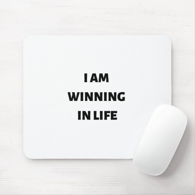Mousepad Estou ganhando na vida (Com mouse)