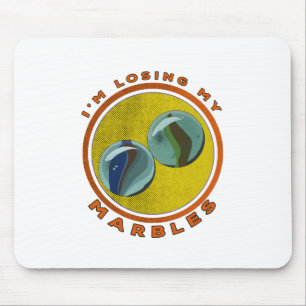 Mousepad Estou perdendo meus mármores